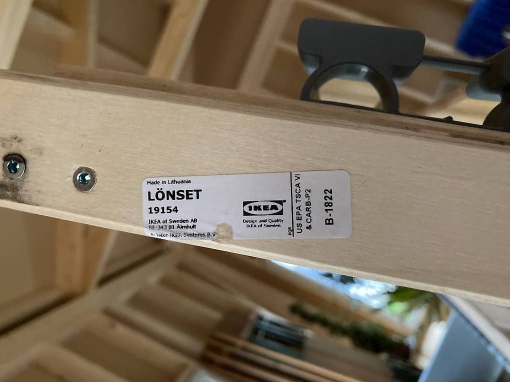 Ikea Reti a doghe: 2 LÖNSET FEDERHOLZRAHMEN – Usato da Arch venduto da Sequoia0 2
