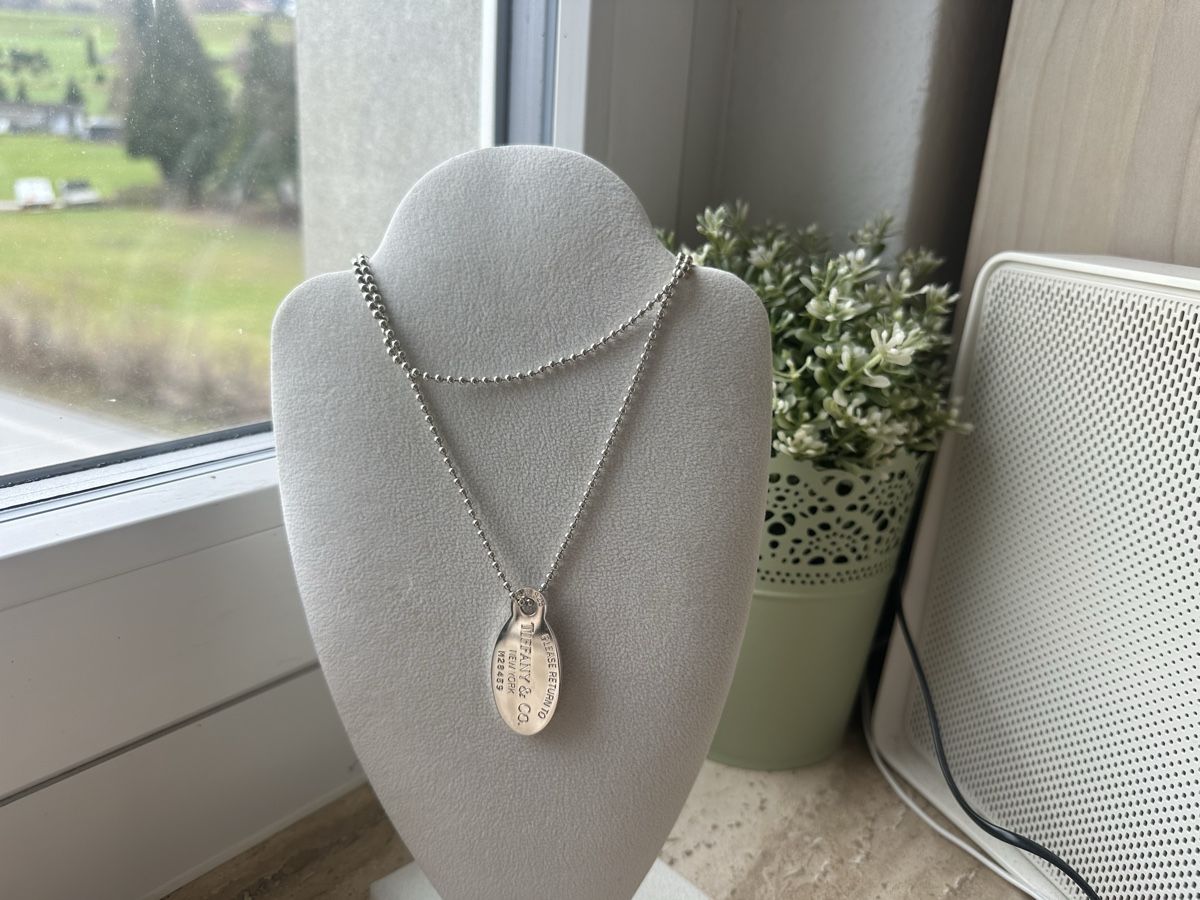 Tiffany & Co. Catenine: Return to Tiffany&Co. Oval Necklace – Usato da Goldach venduto da Lenny0220 7