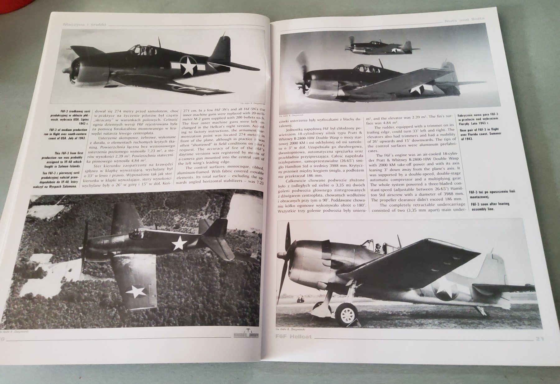 Riviste & Magazine: Magazin/Buch HELLCAT Grumman F6F englisch – Usato da Grüningen venduto da VENOM59 1