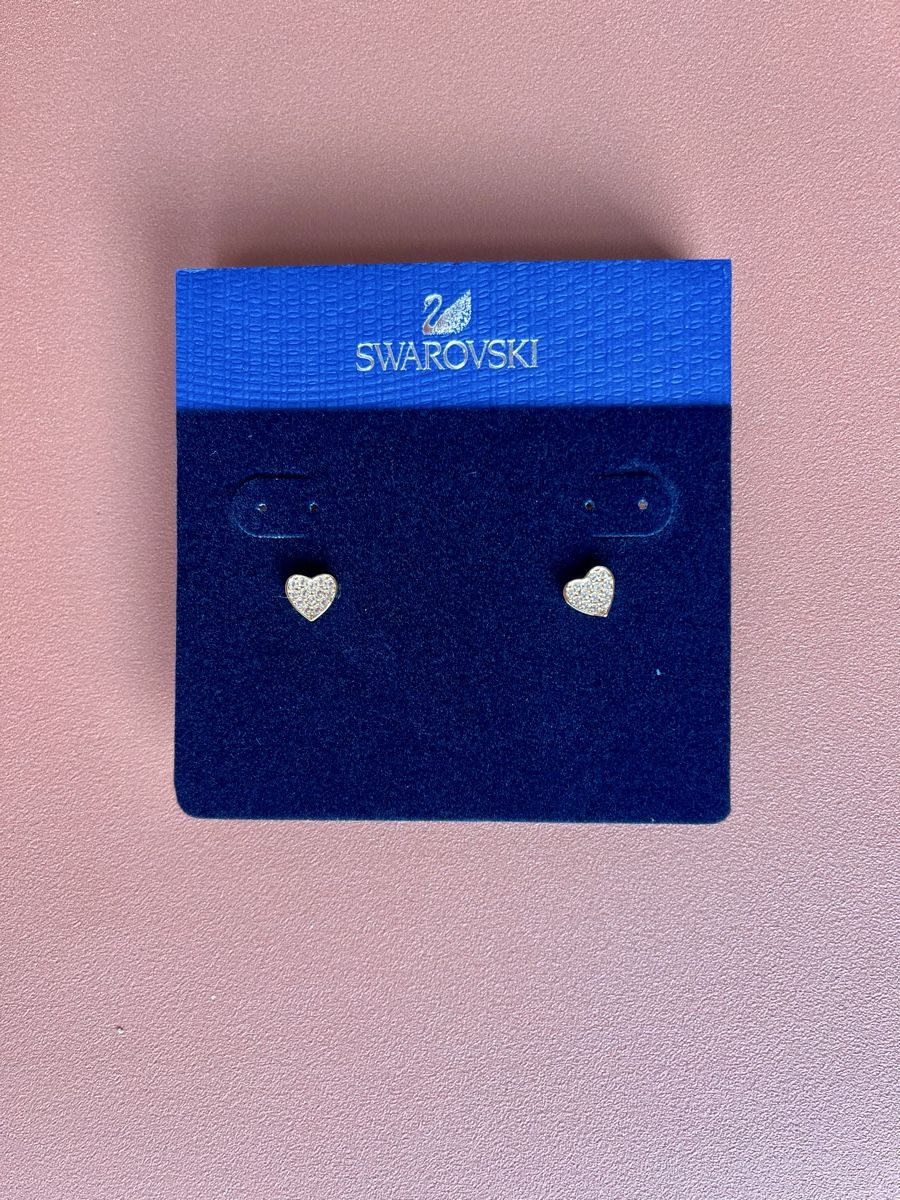 Swarovski Orecchini pendenti & Orecchini a lobo: Swarovski Herz-Ohrringe - Neu & originalverpackt – Nuovo e nell'imballaggio originale da Cham venduto da nininanana 1