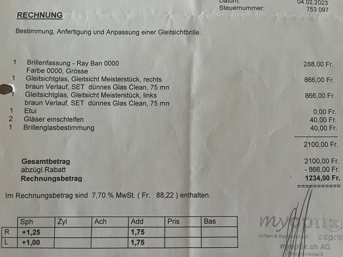 Ray-Ban Occhiali & Lenti: Gleitsichtbrille Ray-Ban RB 6434 – Usato da Schneisingen venduto da alexgiudice 5