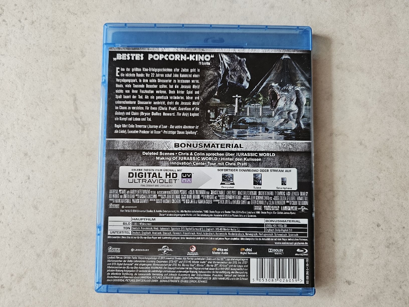 Tutti i DVDs: Jurassic World  /  Bluray – Usato da Schneisingen venduto da backstore24 1