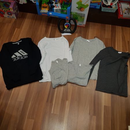 Adidas Pulli und 5 Sweatshirt 134/140 B22