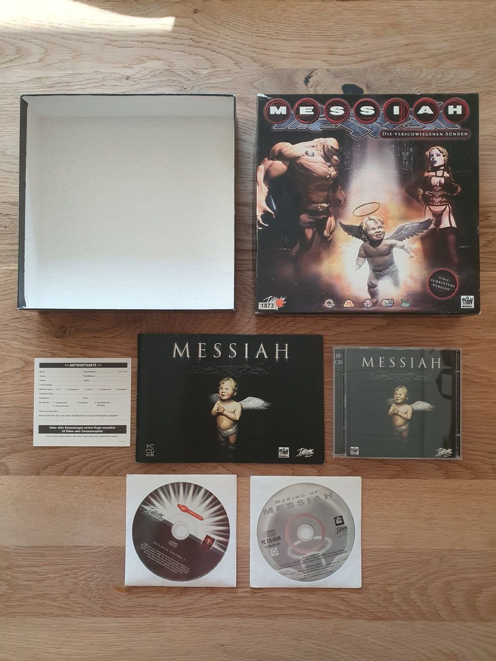 Spiele: PC Game Messiah (2000) Big Box – Gebraucht aus Greifensee von perfectioN88 4