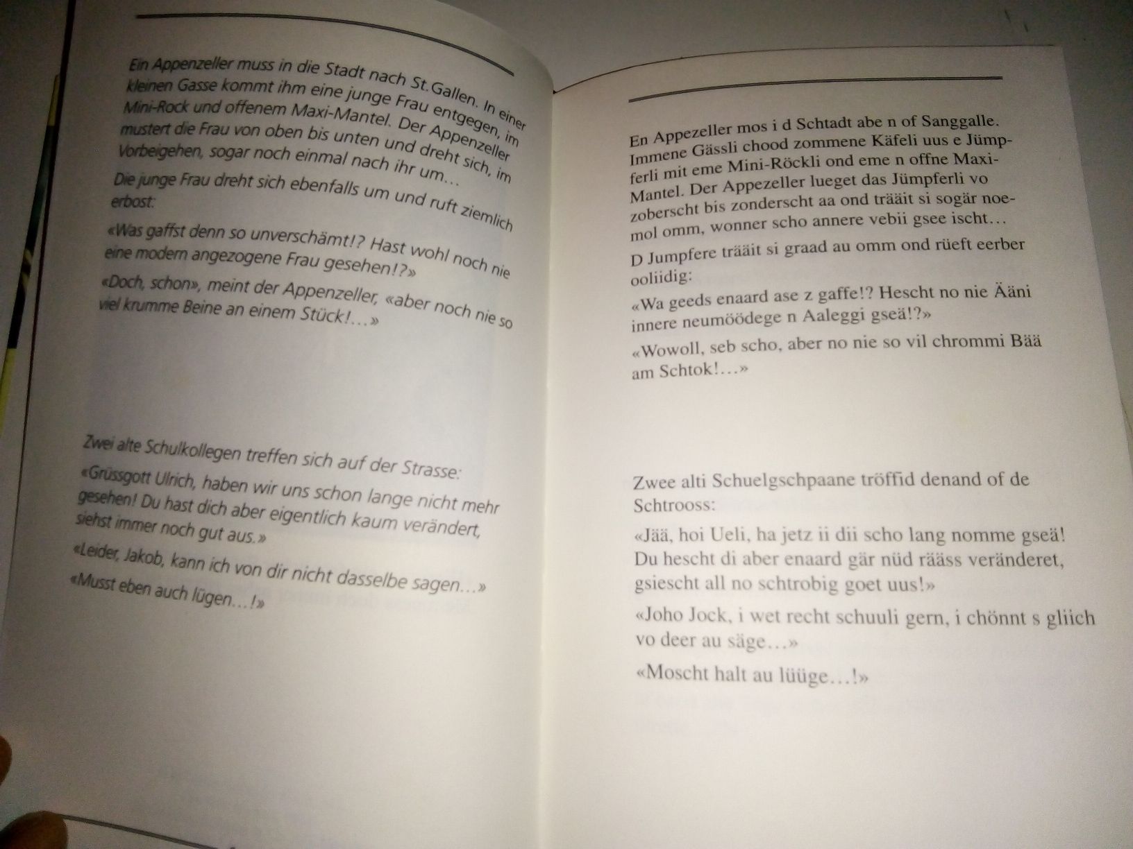 Libri: Ond s Ander a Mönz.. - Die Witze Appenzeller   (Ida Niggli) – Usato da St. Gallen venduto da elk2024 4