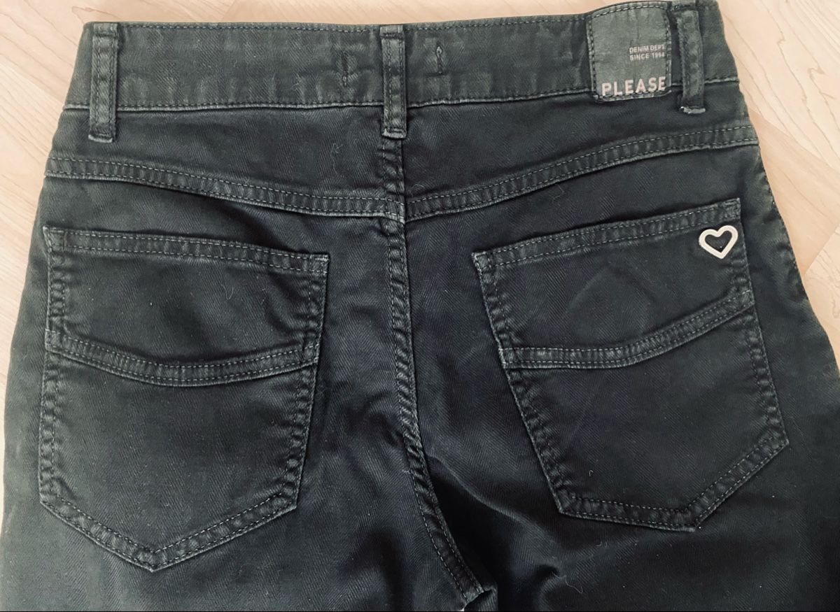 Please Jeans Jeans: schwarze dünne Jeans Please – D'occasion à Zizers par comia 3