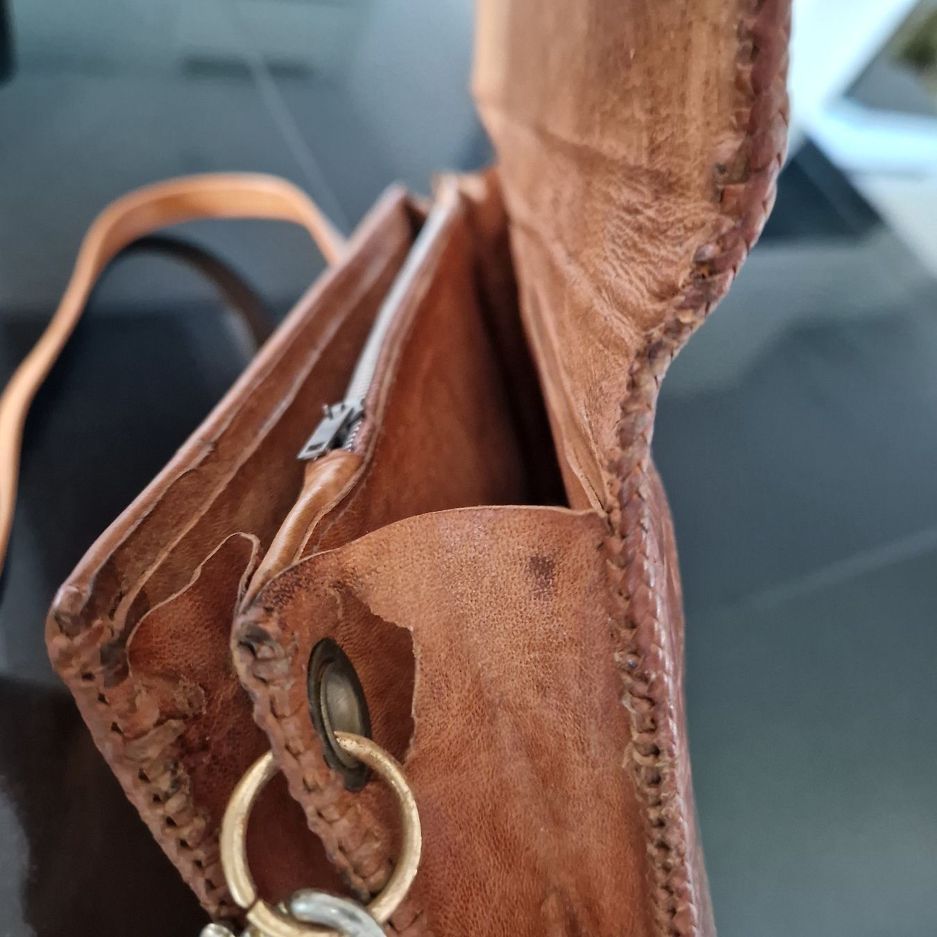 Borse da donna: Clutch Exotenleder, Antik – Usato da Gränichen venduto da sunchi07 4