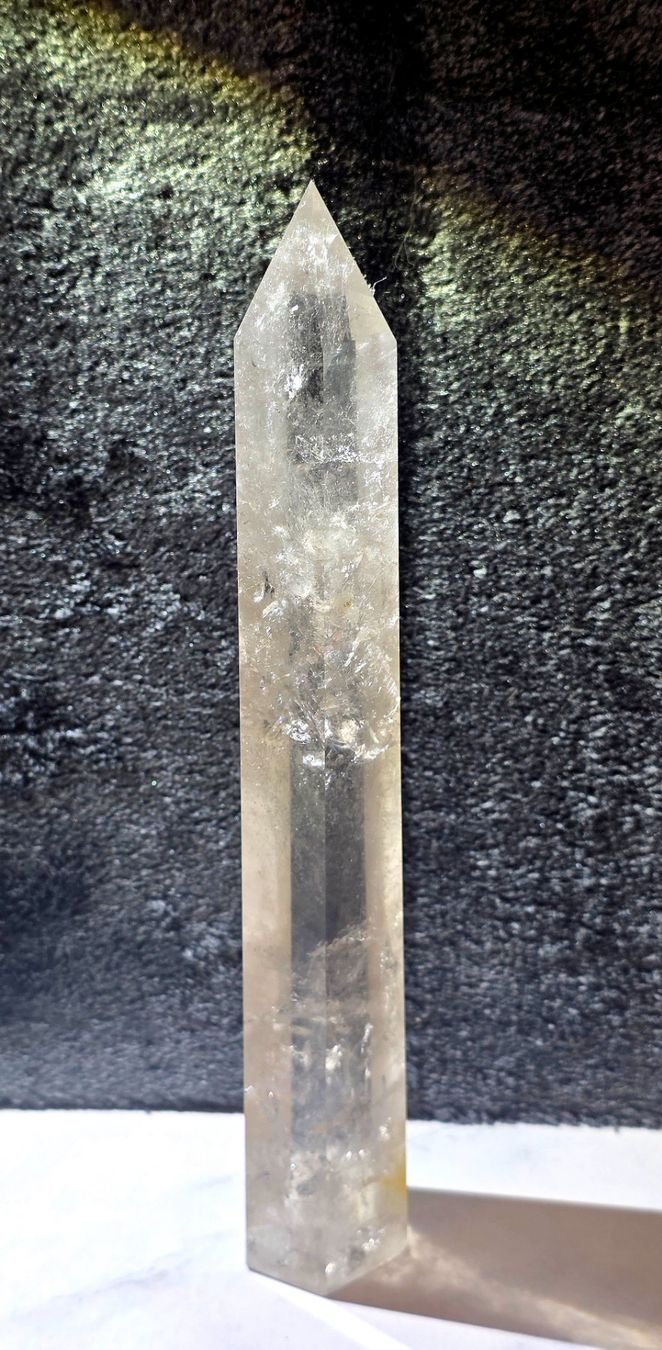 Minerali & Pietre curative: Bergkristall Obelisk Q 500g – Nuovo e nell'imballaggio originale da Matzingen venduto da Shay_Crystalz 1