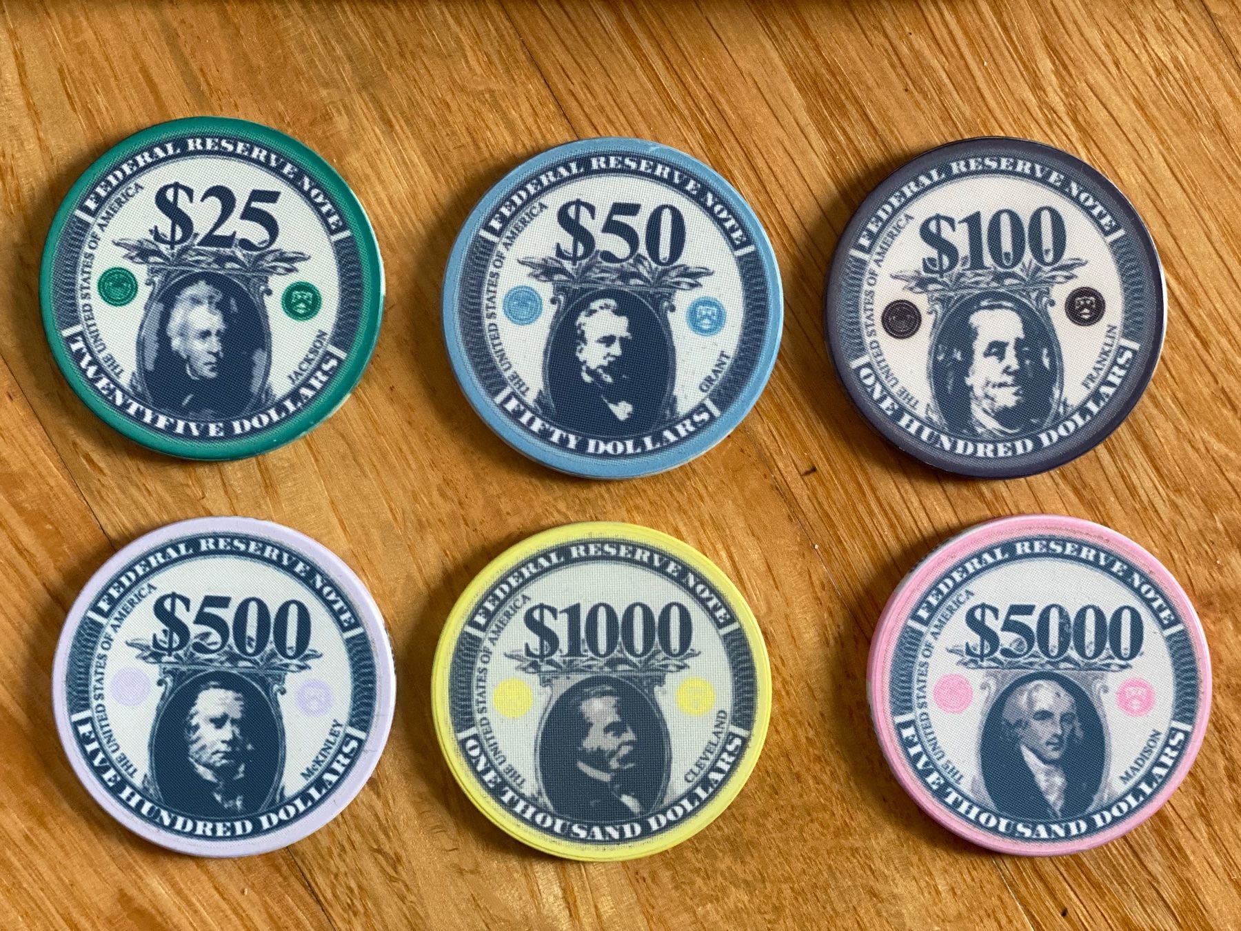 Giochi: Pokerchips - Liberty Keramikchips – Usato da Aarau Rohr venduto da Sergiomendez 6