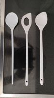 Set di 3 mestoli da cucina in plastica - Come nuovi!