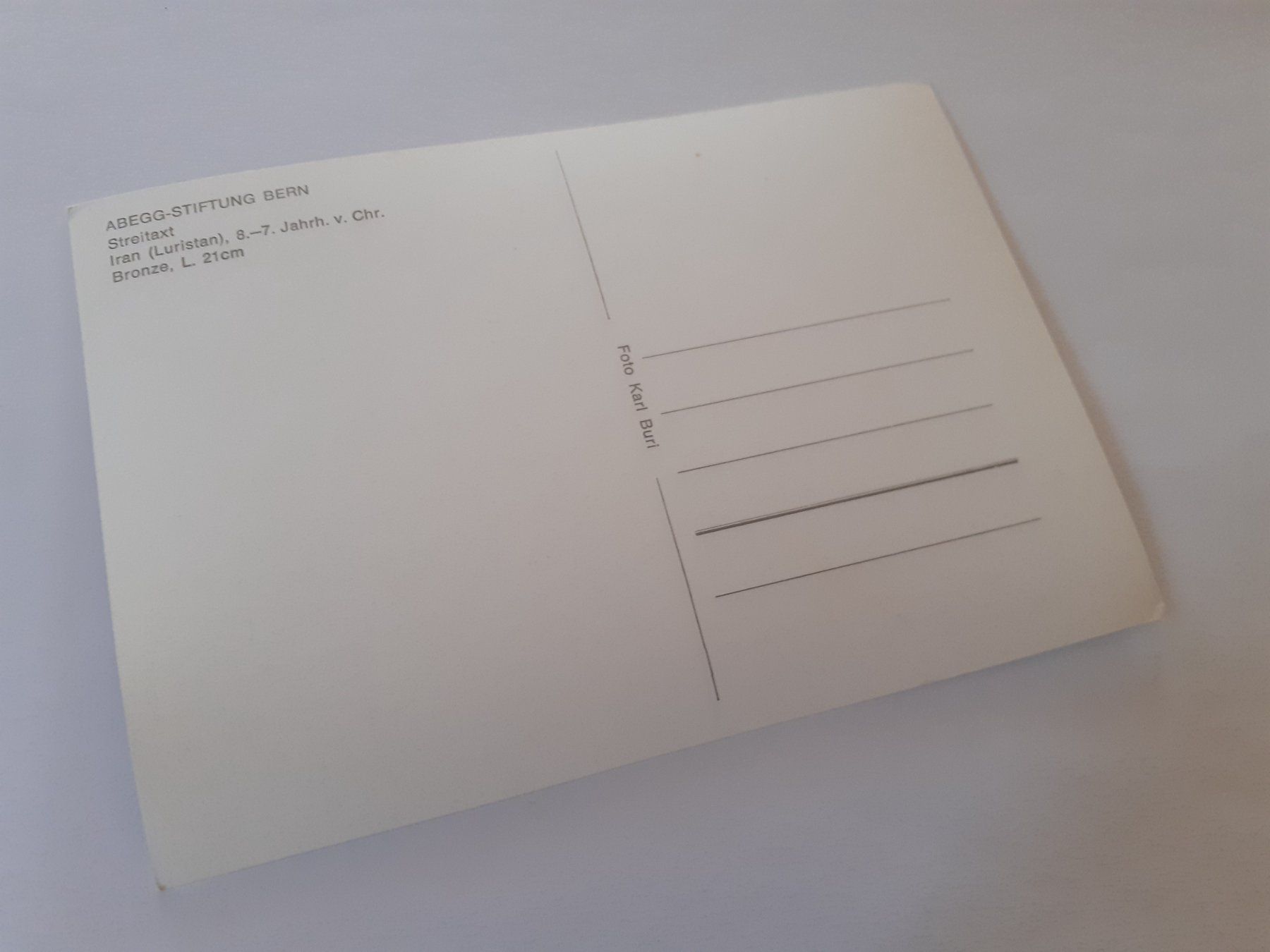 Cartoline postali: STREITAXT (mit STEINBOCK) – Usato da Winterthur venduto da Ornyx7 1