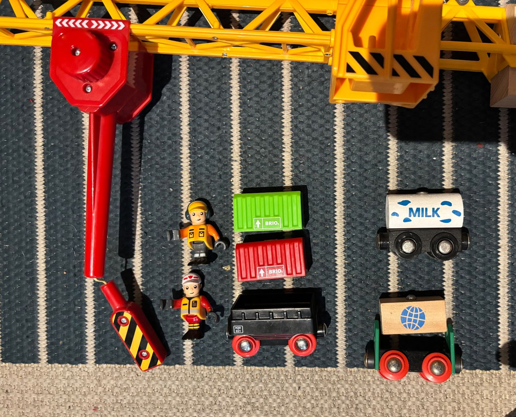 Brio Giocattoli: Kleines Set Kran Brio – Usato da Speicher venduto da CH-Schatzkammer 3