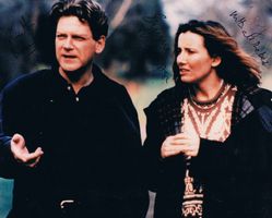 Emma Thompson & Kenneth Branagh Autogramm Foto 20x25cm