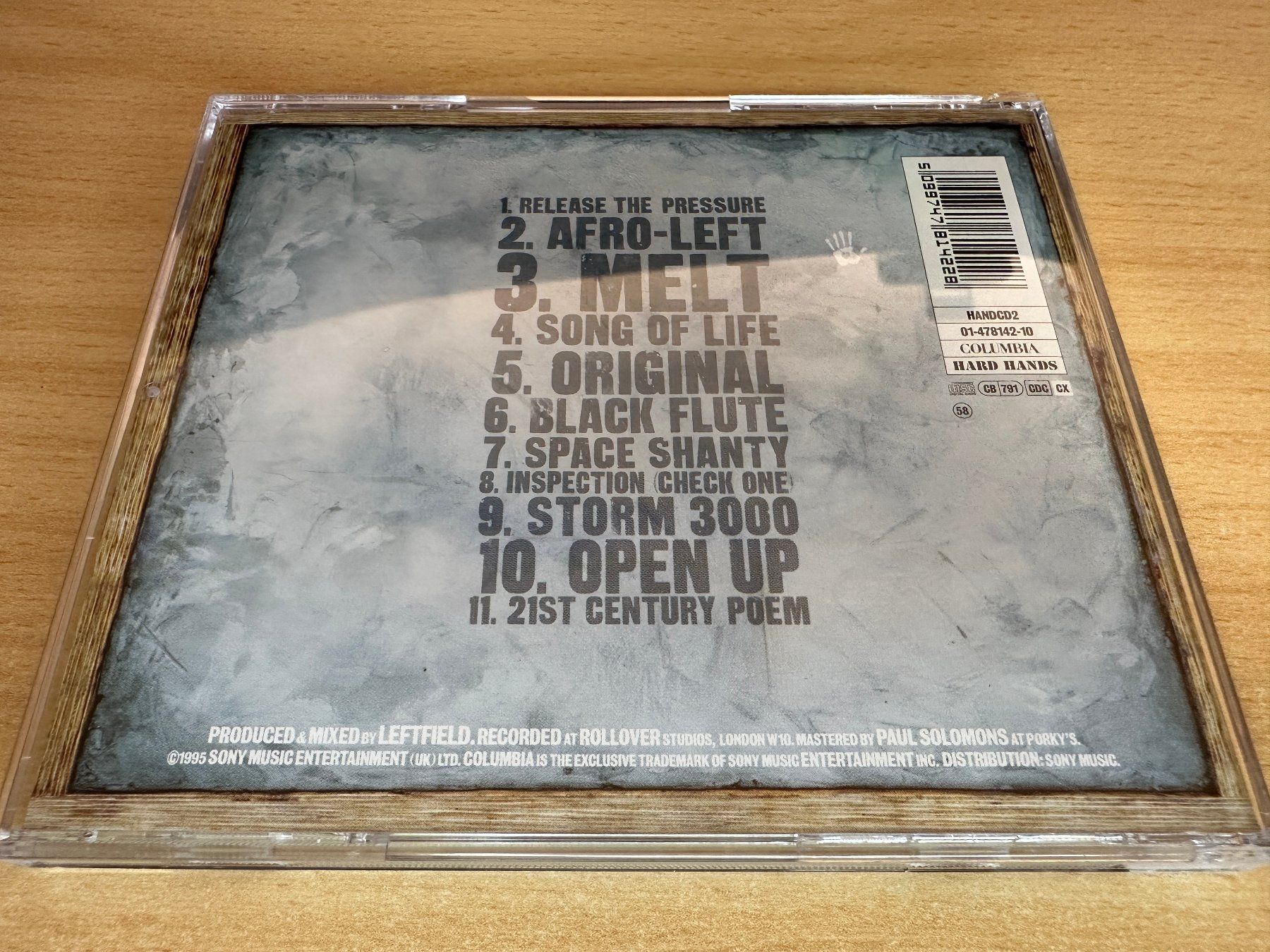 CD: Leftfield – Leftism – Usato da Rikon im Tösstal venduto da Alpenmutz 1