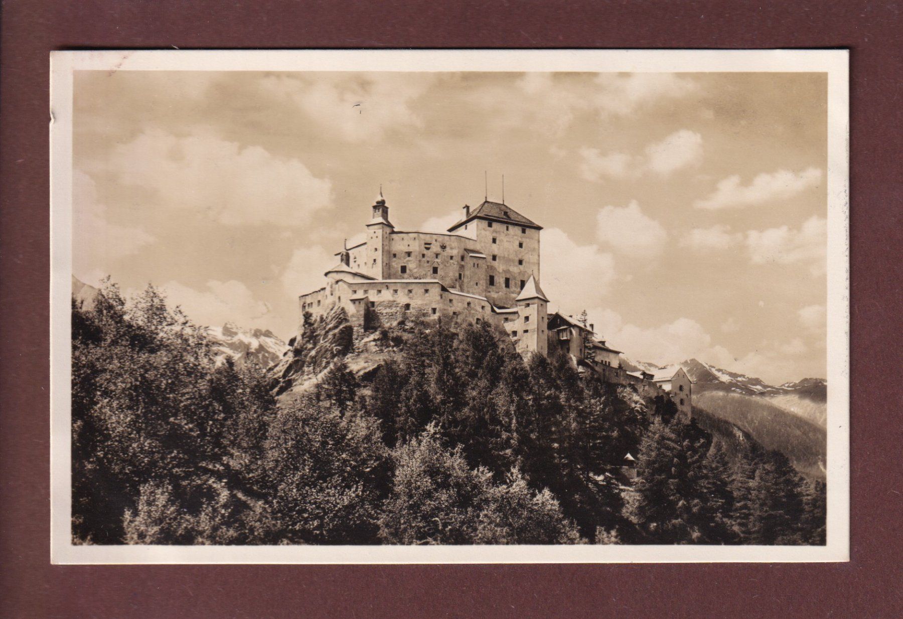 Ansichtskarten: SCHLOSS TARASP – Gebraucht aus Pully von nicecards