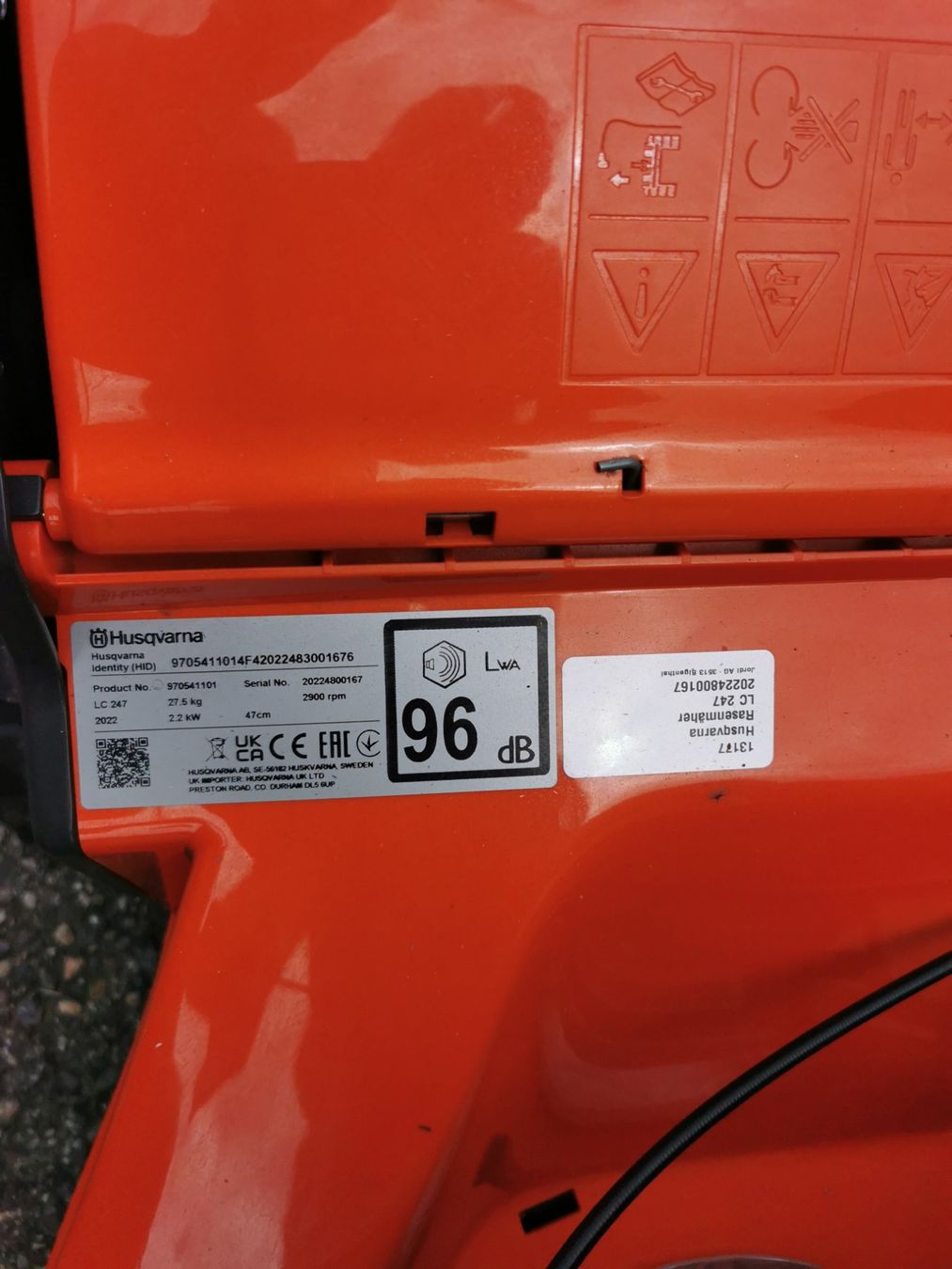 Husqvarna Tagliaerba: Husqvarna Rasenmäher LC247 – Usato da Heimenschwand venduto da sugidrivers 2