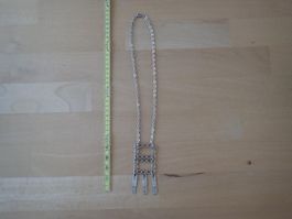 Halskette silberfarben