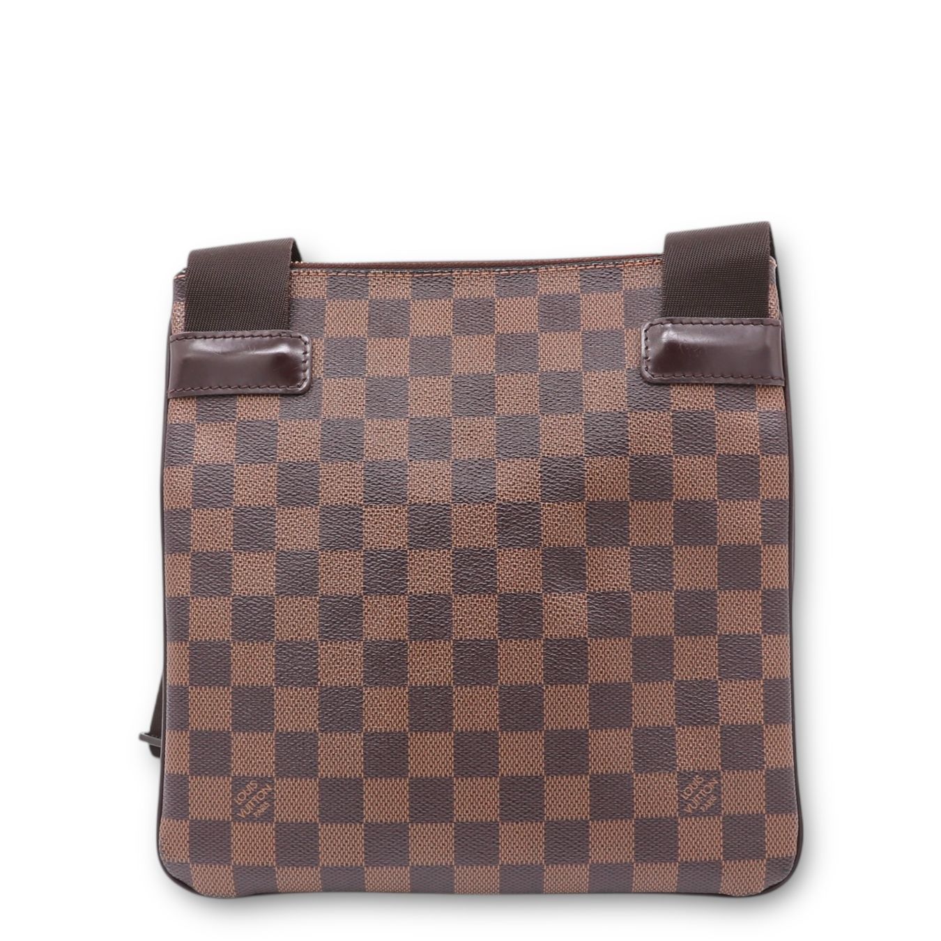 Louis Vuitton Borse: Louis Vuitton Pochette Melville Damier ebène – Usato da Binningen venduto da Designerlabels 3