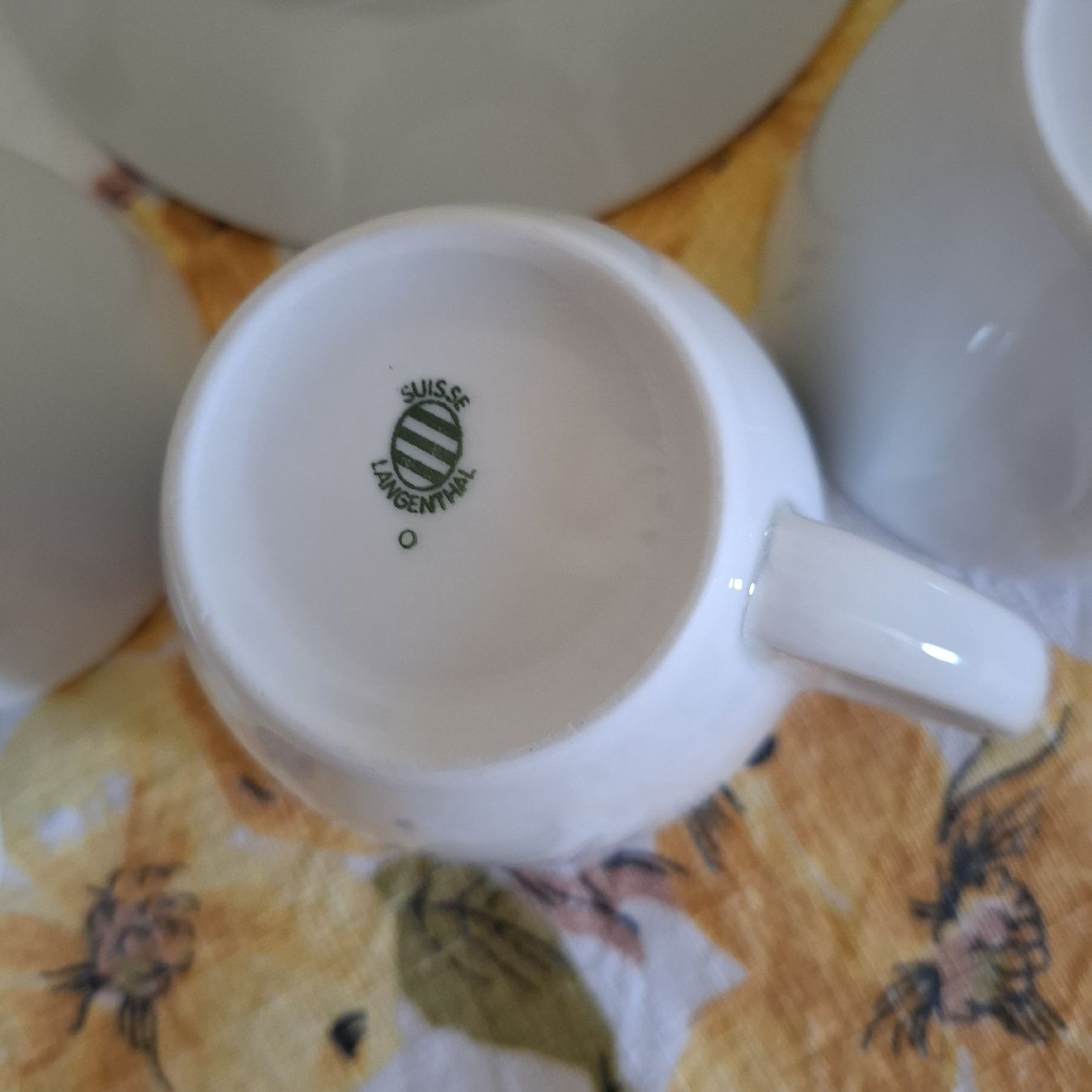 Geschirrsets: 5 Robuste Espressotassen mit Unterteller – Gebraucht aus Dietikon von Hirschkopf 7