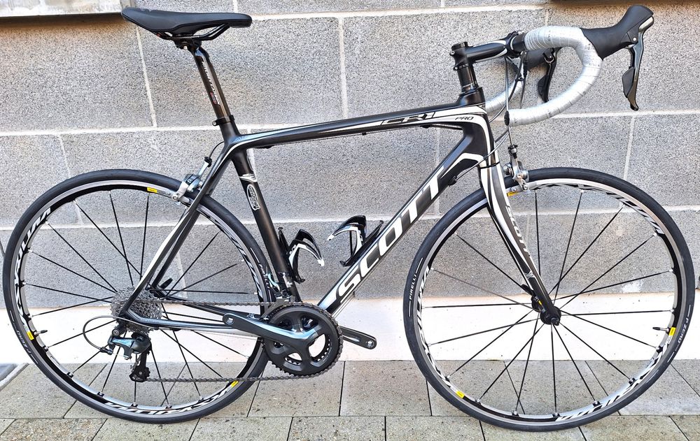 Rennvelo Scott CR1 Pro ab Gross Revision mit neuer Gruppe