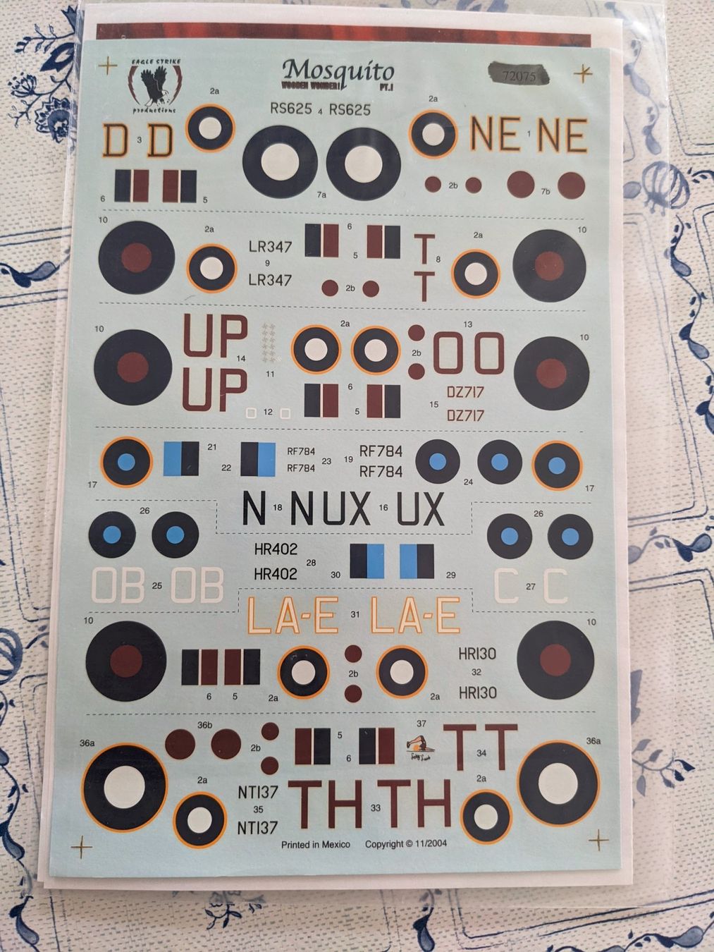 Kit di modellismo & Modellini statici: Decal Set DH Mosquito – Usato da Neuenhof venduto da Abakan 1