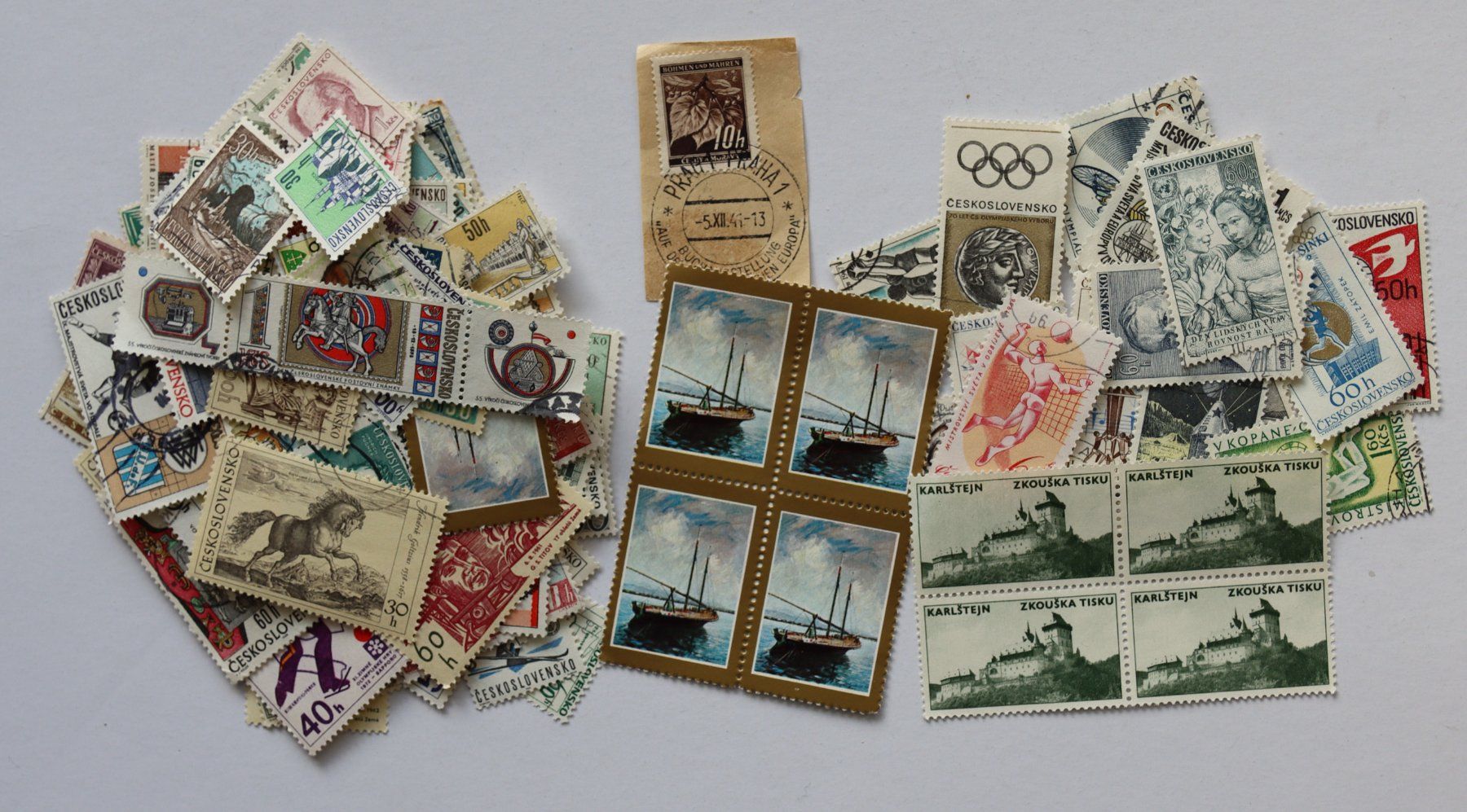 Tous les timbres: Briefmarken Tschechoslowakei – D'occasion à Oberentfelden par lakipul 3