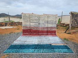 Beni Ouarain Teppich 400x300  Berber Marokko