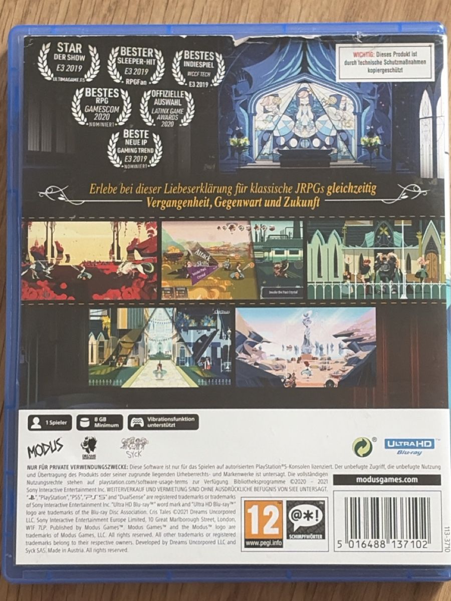 Giochi: Cristales Ps5 – Usato da Zürich venduto da Collector69 1
