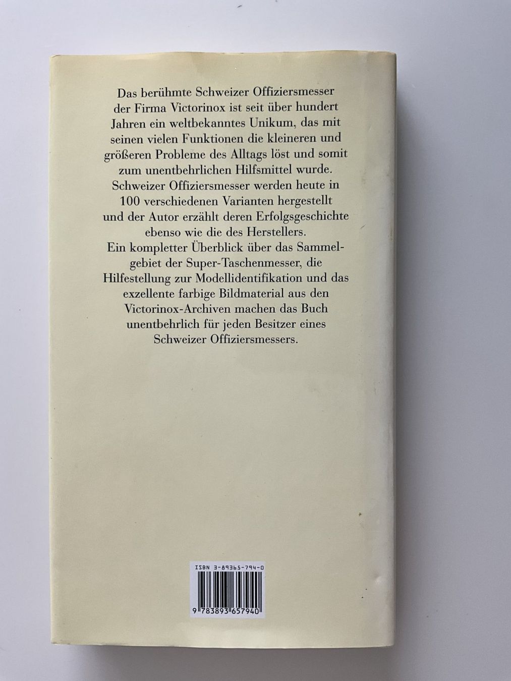 Libri: Geschichtsbuch Schweizer Offiziersmesser Victorinox – Usato da Ibach venduto da Femacor 1