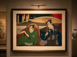 Estampe Japonaise Ukiyo-KUNICHIKA- Diptyque original de1885