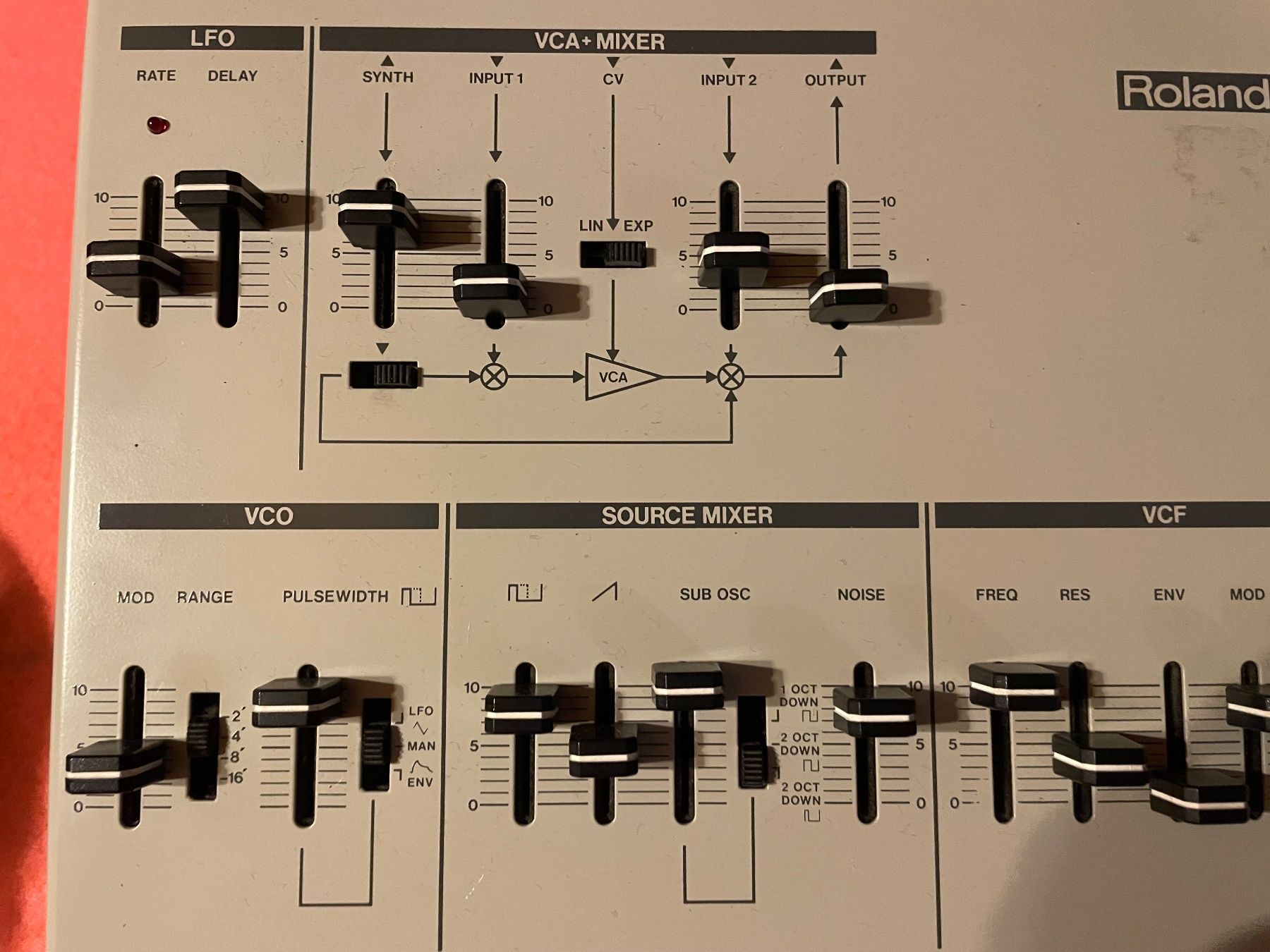 Roland Strumenti musicali: Roland DG CMU-810 Compu Synth Synthesizer – Usato da Embrach venduto da xenovolcano 8