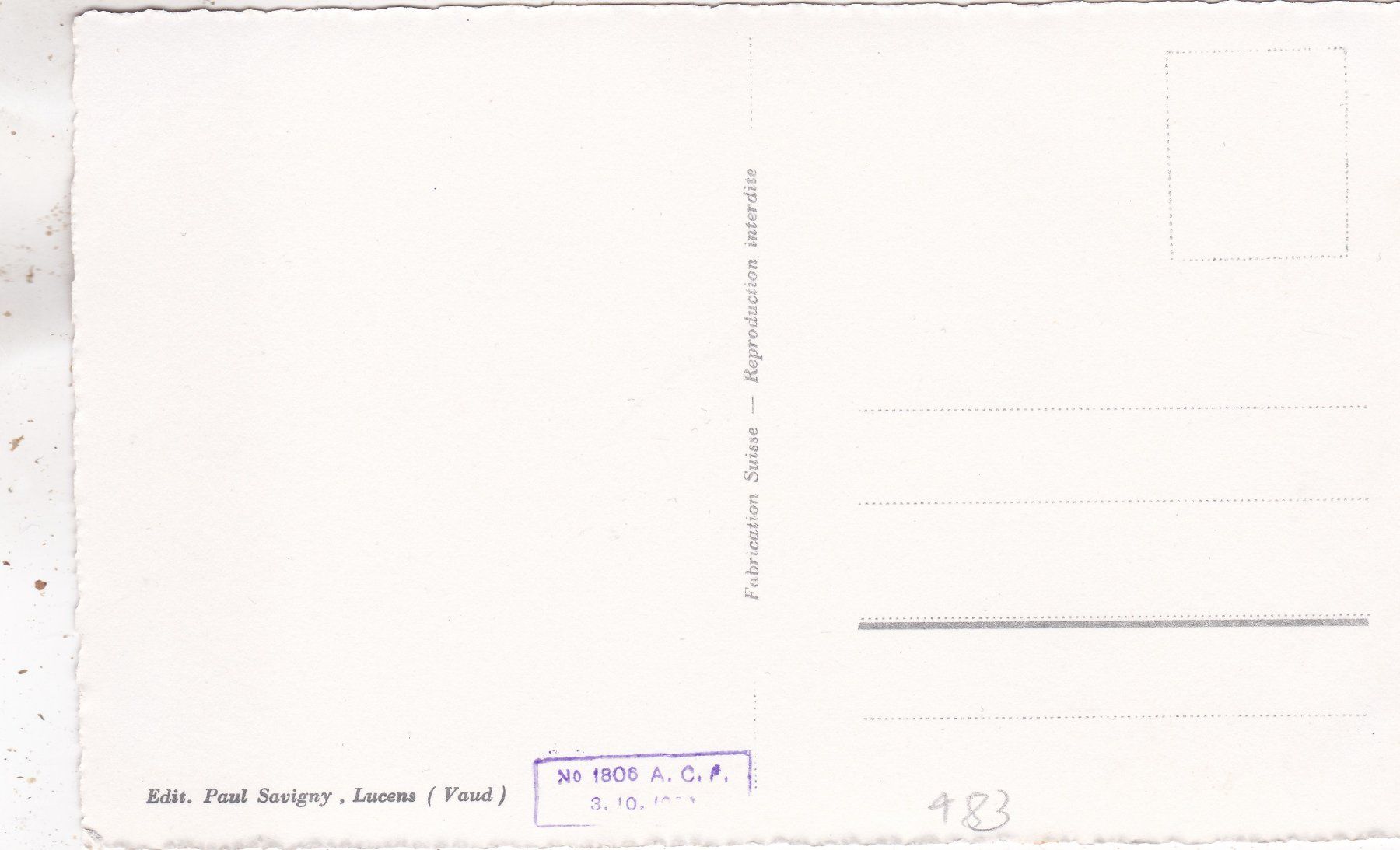 Cartoline postali: Romont Vanil Noir et Moléson – Usato da Herisau venduto da Lisegrat2008 1