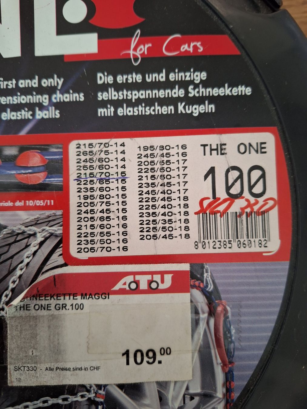 Catene da neve: Schneeketten Maggi THE ONE 100 – Nuovo (secondo la descrizione) da Staufen venduto da Finoeggel 3
