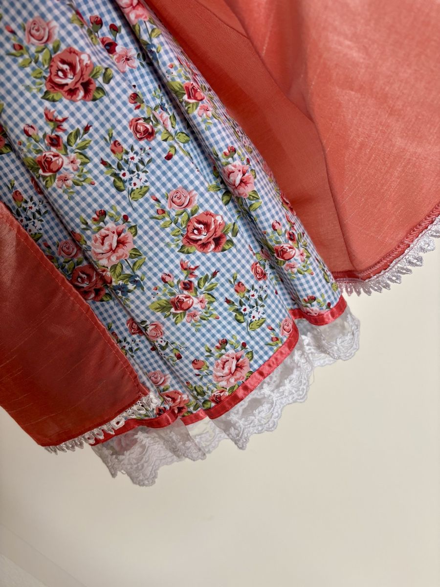 Robes: Dirndl Trachtenkleid Blumenmuster kariert  – D'occasion à Uetikon am See par ansi2601 3