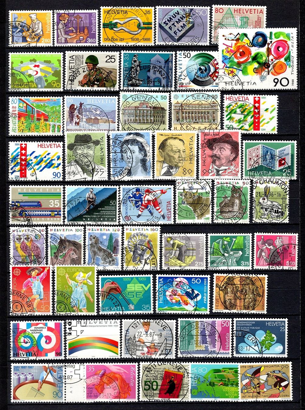 Tous les timbres: Sammlung Schweiz (786) – D'occasion à Burgdorf par blinky01 3