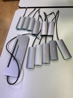 12x USB-C Hubs, i-tec & Sharkoon, guter Zustand