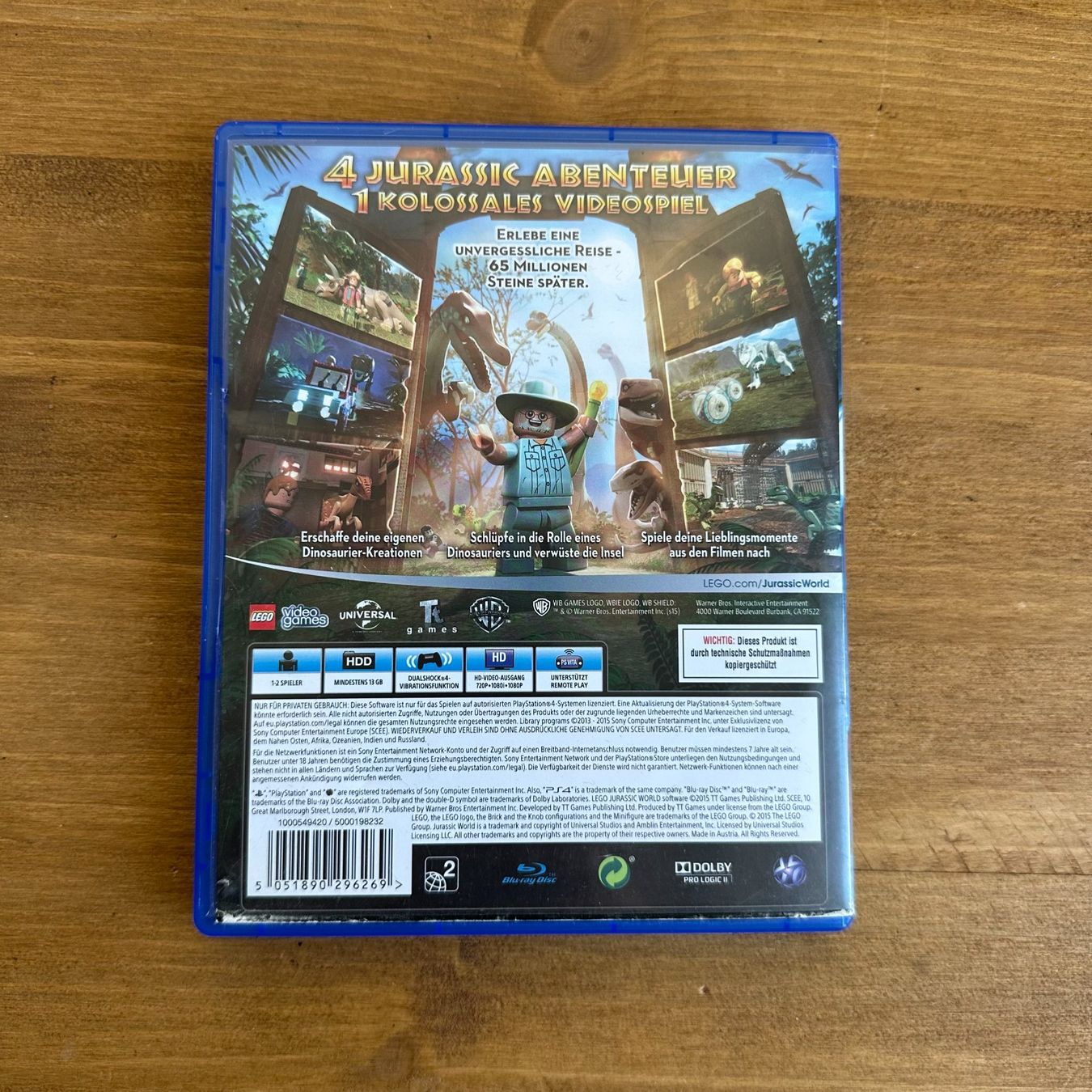 Giochi: PS4 Lego Jurassic World – Usato da Luzern venduto da fairflip 2