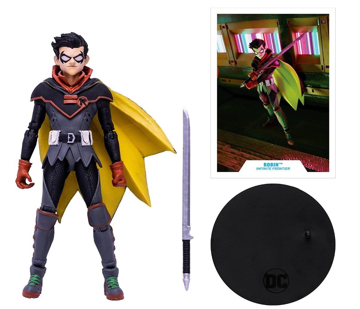 Statuette: McFarlane DC Multiverse  Robin (Infinite Frontier) – Nuovo e nell'imballaggio originale da Männedorf venduto da Molum 2