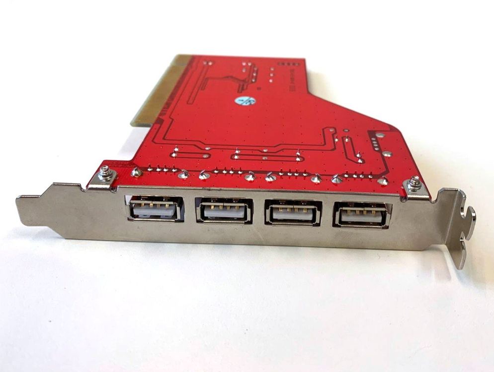 Composants électroniques: ALI M5273 A1 4 x USB 2.0 PCI Card – D'occasion à Münchenstein par Licontrol 4