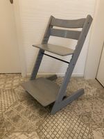 Stokke Tripp Trapp grau, Vintage Hochstuhl 