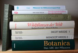 Konvolut Botanik, Pflanzen 8 Titel