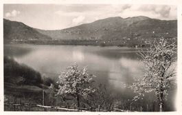Orino ( TI ) Veduta sul lago di Lugano Ponte Tresa