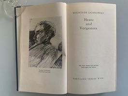 Mechtilde Lichnowsky: Heute und Vorgestern (1958) – Erstausg