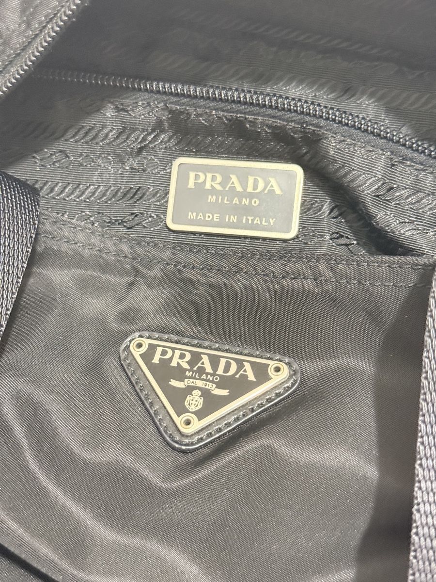 Prada Sacs: Prada Tote Bag Black Nylon  – D'occasion à Geneve par DarlingVintage 7