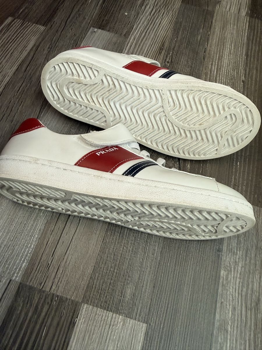 Prada Scarpe da uomo: Prada Baskets en cuir taille 38 – Usato da Monthey venduto da Joseph-29 4
