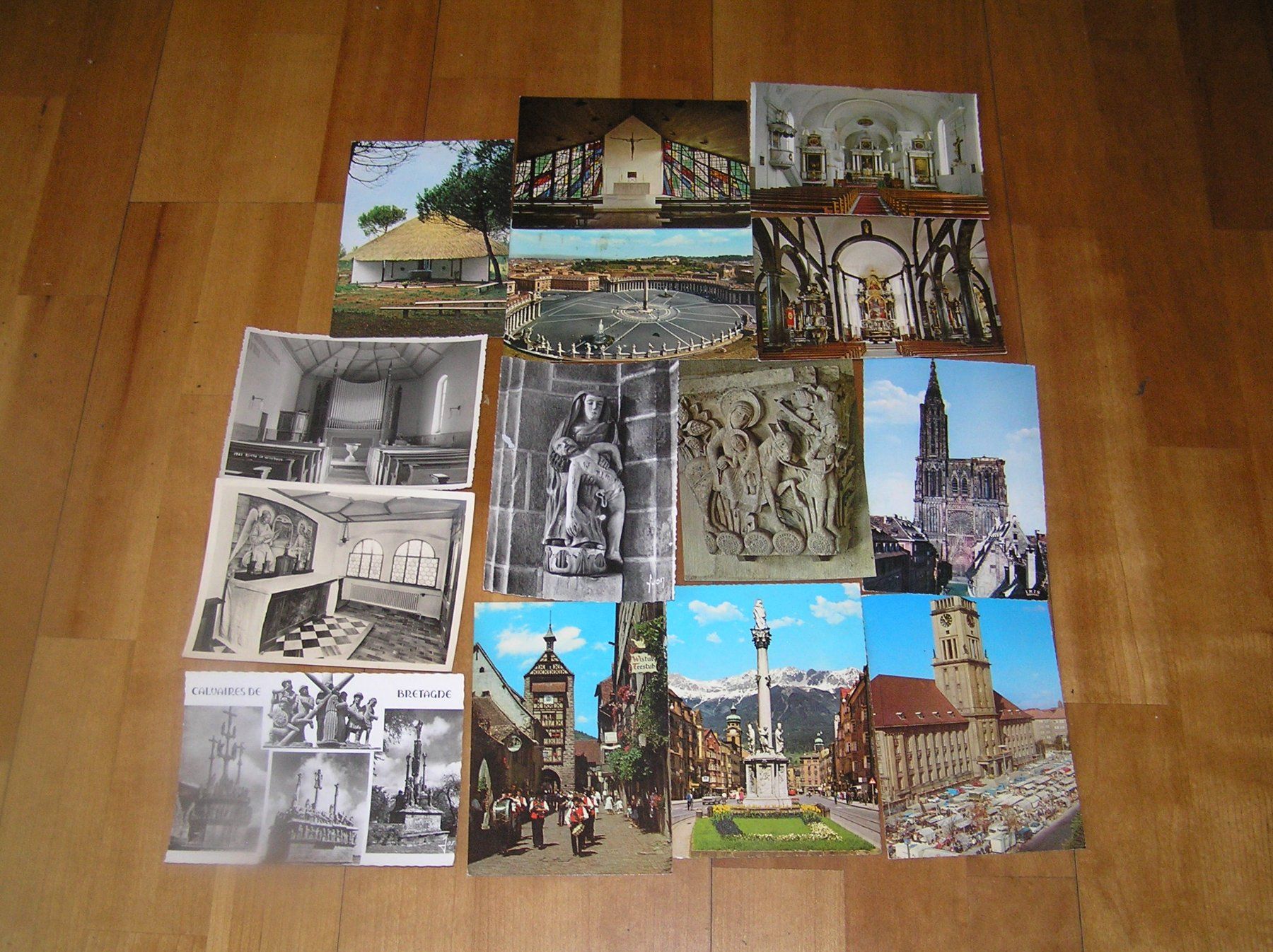 Ansichtskarten: 60 Karten  Kirchen - Antike etc. – Gebraucht aus Lumbrein von made02 7