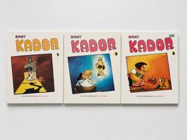 Binet Kador 1–3 komplett – 3 Hardcover Comics