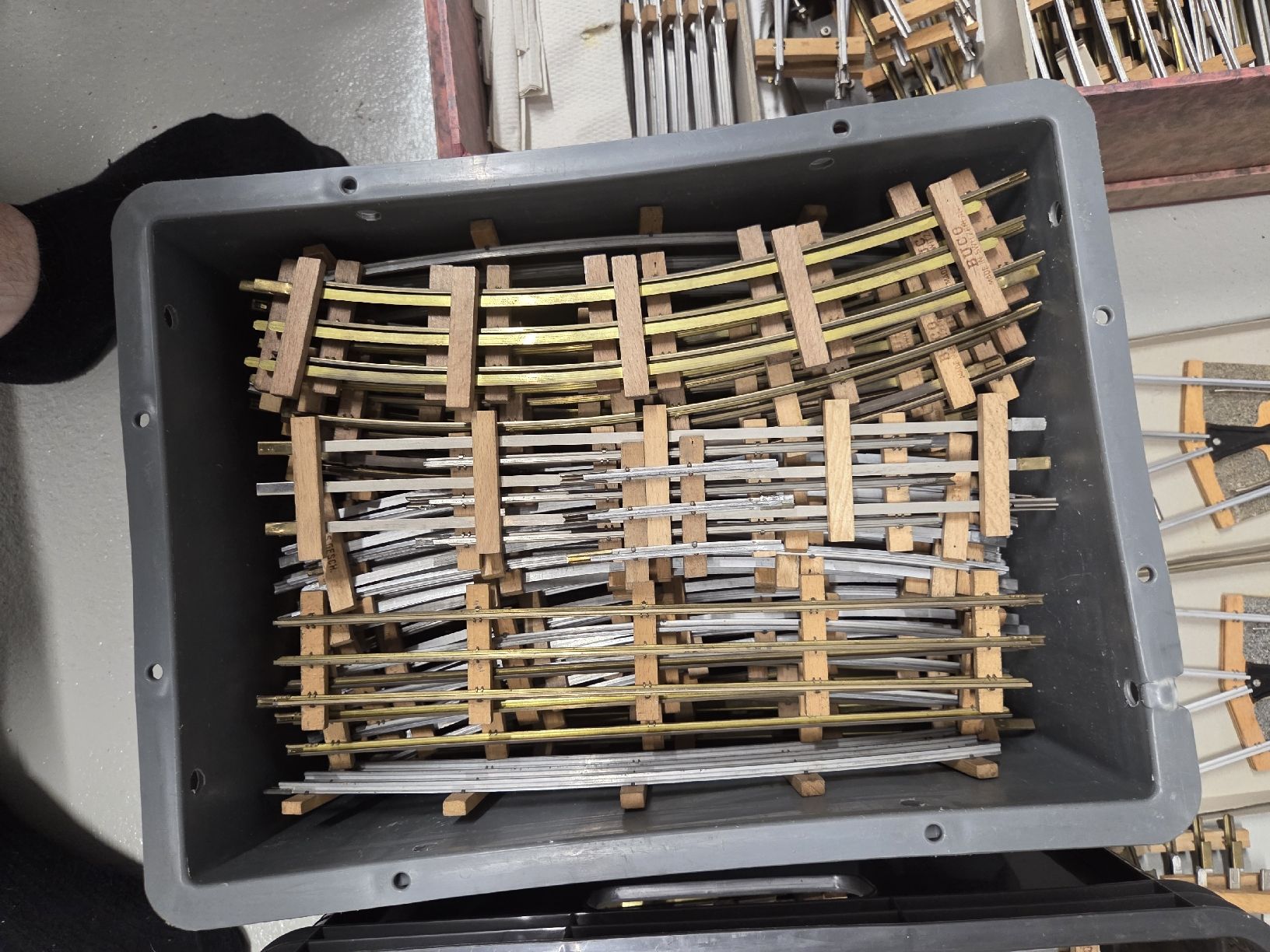 Buco Modellini di ferrovie: Buco Gleiskonvolut gross – Usato da Berikon venduto da TopLok1 3