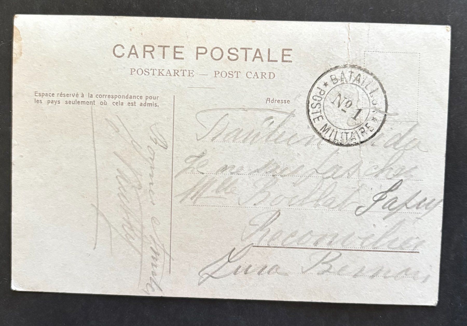 Cartoline postali: ANSICHTSKARTE FELDARTILLERIE – Usato da Ostermundigen venduto da crazy-horse-1840 1