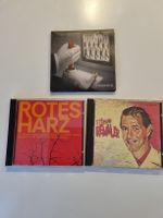 3 Musik CDs - Stephan Remmler, Rotes Harz, Muse